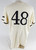 2018 Long Beach State Dirtbags #48 Game Used Cream Jersey Baseball XL 816