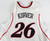 2007-08 Philadelphia 76ers Kyle Korver #26 Game Used White Jersey 46 152