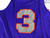 1995-97 Toronto Raptors Zan Tabak #3 Game Issued Purple Practice Jersey XL 153