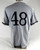 2018 Long Beach State Dirtbags #48 Game Used Grey Jersey Baseball XL 872