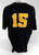 2019 Long Beach State Dirtbags #15 Game Used Black Jersey Baseball XXL 874