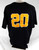 2019 Long Beach State Dirtbags #20 Game Used Black Jersey Baseball XXL 879