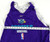 2002-06 New Orleans Hornets #1 Game Used Purple Practice Jersey 3XL 022