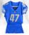 2019 Detroit Lions Luke Sellers #47 Game Issued Blue Jersey 42 DP65544