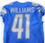2018 Detroit Lions Jonathan Williams #41 Game Issued Blue Jersey 38 DP65561
