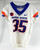 2021 Boise State Broncos #35 Game Used White Jersey Football NP Rem 44 DP99859