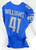 2020 Detroit Lions Jonathan Williams #41 Game Issued Blue Jersey 38 DP65557