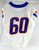 2020 Boise State Broncos #60 Game Used White Jersey Football NP Rem 44 DP99861