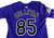 2024 Colorado Rockies Sean Sullivan #85 Game Issued Pos Used Purple Jersey 44 9