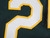 2021 Oakland As Athletics Stephen Piscotty #25 Game Issued P Used Green Jersey 1