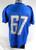 2017 Detroit Lions Zac Kerin #67 Game Used Blue Practice Jersey 52 235