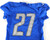 2019 Detroit Lions Justin Coleman #27 Game Issued Blue Practice Jersey 42 236