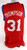2013-14 Philadelphia 76ers Hollis Thompson #31 Game Used Red Jersey XL 944