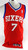 2013-14 Philadelphia 76ers Lorenzo Brown #7 Game Used Red Jersey L 945