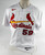 2022 St. Louis Cardinals Johan Oviedo #59 Game Issued Pos Used White Jersey 48 9