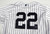 2023 New York Yankees Harrison Bader #22 Game Issued White Jersey 46 DP73922
