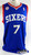 2013-14 Philadelphia 76ers Lorenzo Brown #7 Game Issued Blue Jersey Iverson P 1