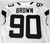 2022 Jacksonville Jaguars Malcom Brown #90 Game Issued White Jersey 46 DP74908