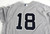 2017 New York Yankees Didi Gregorius #18 Game Used Grey Jersey 46 017