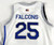 2022-23 Air Force Falcons #25 Game Issued Pos Used White Jersey Basketball L 452