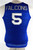 2019-20 Air Force Falcons #5 Game Issued Pos Used Blue Jersey Basketball S 453