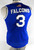 2022-23 Air Force Falcons #3 Game Issued Pos Used Blue Jersey Basketball M 457