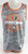 Miami Hurricanes #12 Game Issued Green Grey Practice Jersey Basketball M 400