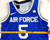 2022-23 Air Force Falcons #5 Game Issued Pos Used Blue Jersey Basketball M 458