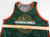 Miami Hurricanes #14 Game Issued Green Grey Practice Jersey Basketball 2XL 404