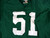 1975 Chicago Winds Rich Griffiths #51 Game Used Green Jersey WFL XL 147
