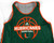 Miami Hurricanes #12 Game Issued Green Grey Practice Jersey Basketball XL 408