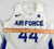 2018-19 Air Force Falcons #44 Game Issued Pos Used White Jersey Basketball L 448
