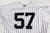 2017 New York Yankees Chad Green #57 Game Used White Jersey ST Opening Day 46 7