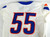 2017 Boise State Broncos #55 Game Used White Jersey Football NP Rem 46 DP99864