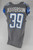 2023 Detroit Lions Jermar Jefferson #39 Game Issued Grey Jersey Color Rush 9