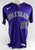 2025 Colorado Rockies Sean Sullivan #85 Game Issued Pos Used Purple Jersey 44 27