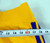 1990s Golden State Warriors #8 Game Used Yellow Warm Up Pants 36 790