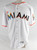 Miami Marlins Blank Game Issued White Jersey 50 918
