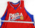 2008-09 Philadelphia 76ers Blank Game Issued Red Jersey 54 915