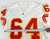 1994 Kansas City Chiefs Tagoai #64 Game Issued White Jersey 46 933