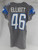 2019 Detroit Lions Jalen Elliott #46 Game Issued Grey Jersey Color Rush 38+4 981