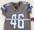 2019 Detroit Lions Jalen Elliott #46 Game Issued Grey Jersey Color Rush 38+4 981