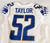 2023 Detroit Lions Demetrius Taylor #52 Game Issued White Jersey 90th Patch 46 7