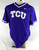 2023 Texas Christian TCU Frogs #36 Game Used Purple Practice Jersey Baseball L 0