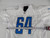 Detroit Lions #64 Game Issued White Practice Jersey Covid Tracker 52 248