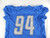2017 Detroit Lions Ezekiel Ansah #94 Game Issued Blue Practice Jersey  52 245