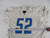 2017 Detroit Lions Antwione Williams #52 Game Used White Practice Jersey 52 250