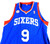 2011-12 Philadelphia 76ers James Anderson #9 Game Issued Blue Jersey Iverson P 0