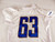 2018 Detroit Lions Beau Nunn #63 Game Issued White Practice Jersey 52 252