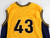 2000s North Carolina A&T Aggies #43 Game Used Yellow Jersey Basketball 50 821